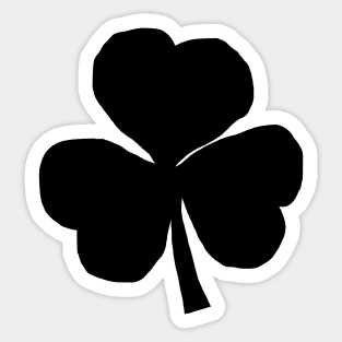 Small Shamrock St Patricks Day Sticker